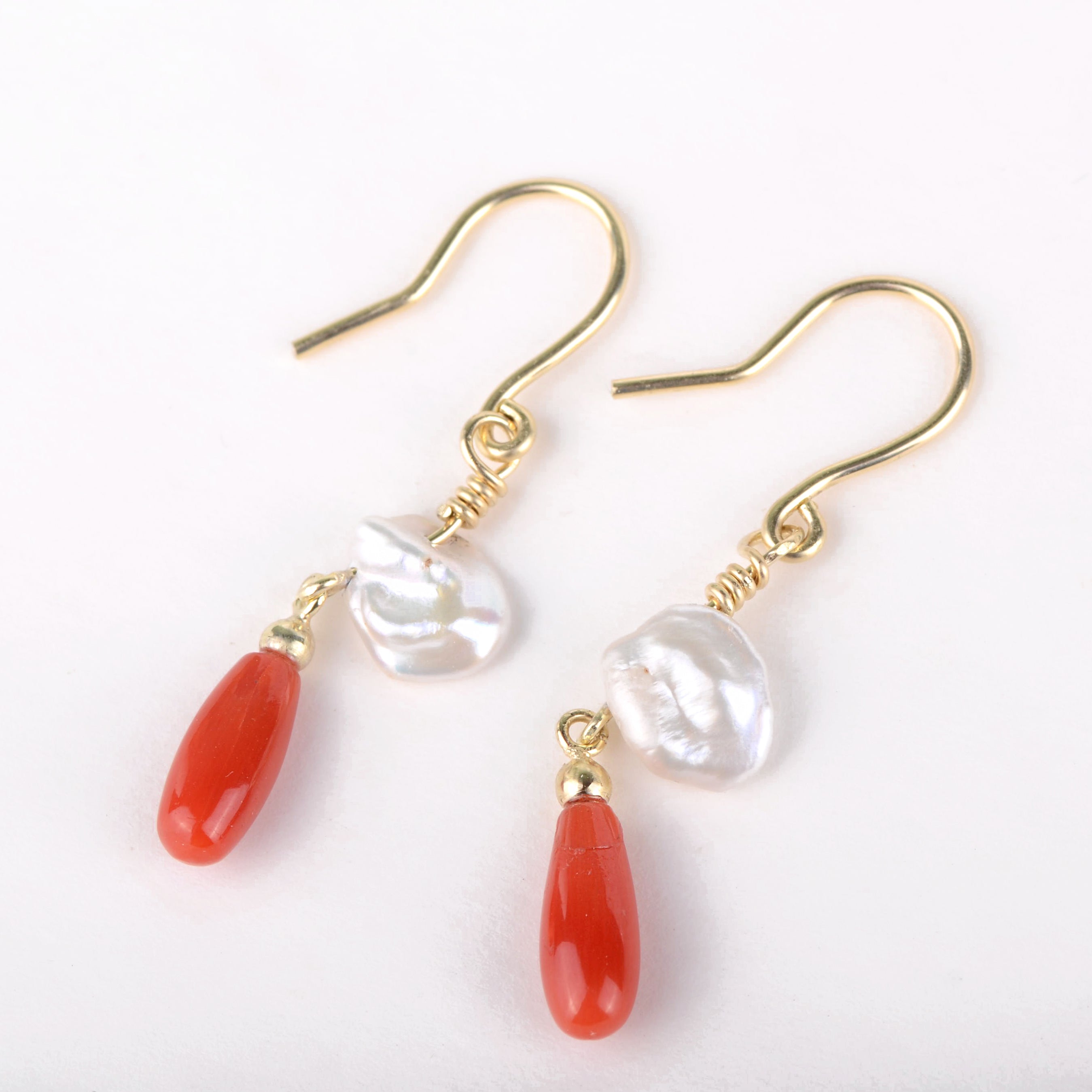 Oorbellen 14k sea treasure