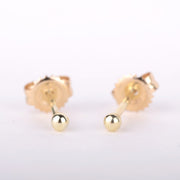 Oorbellen 14k small ball