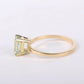 Ring 14k green forest