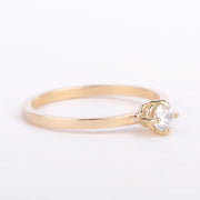 Ring 14k pure diamond
