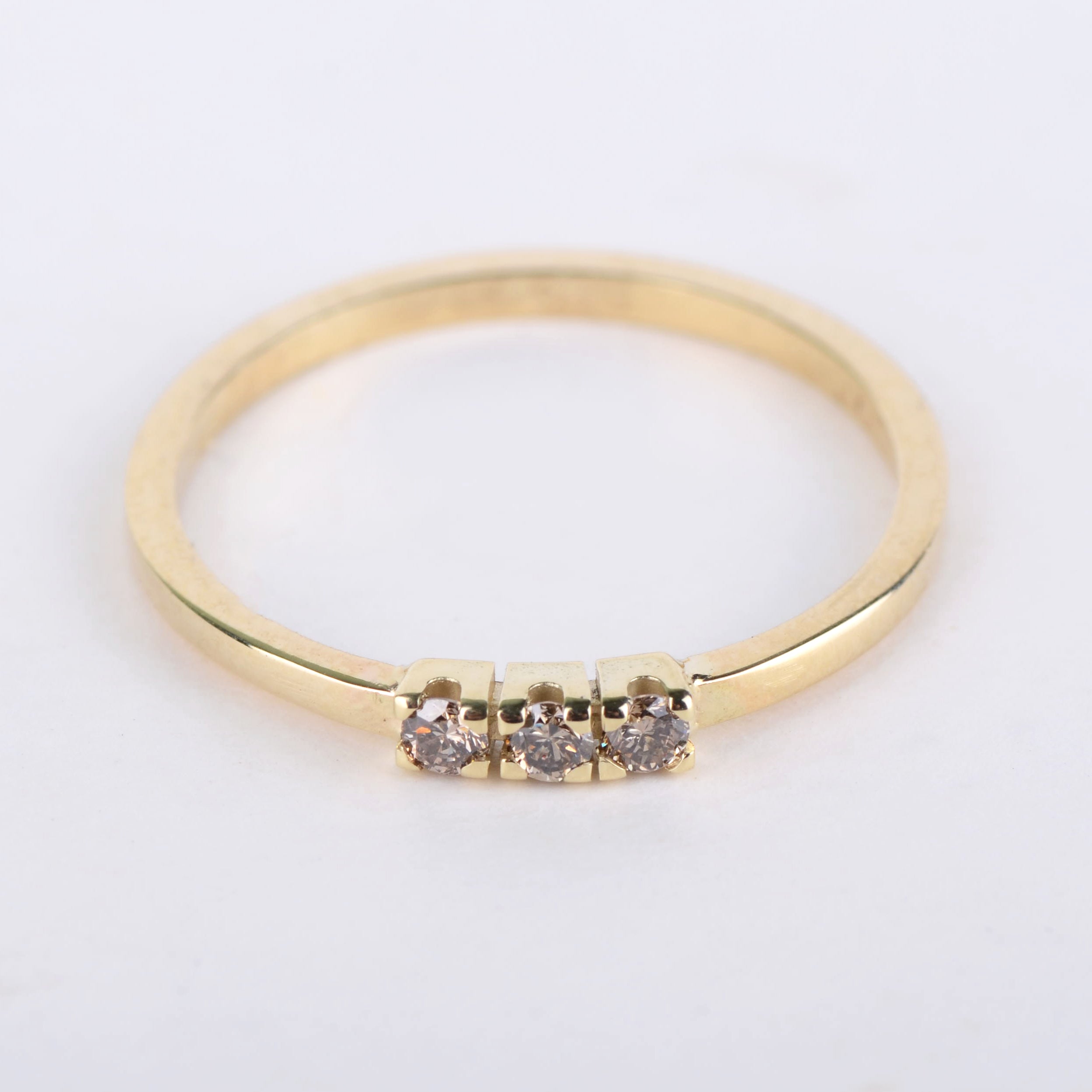 Ring 14k three little birds