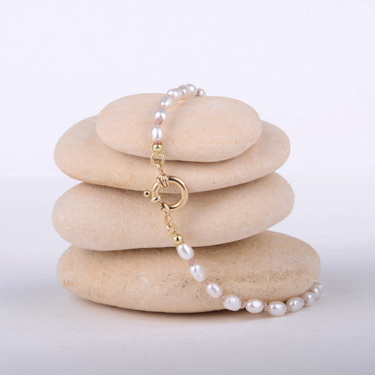 Bracelet 14k sweet pearls