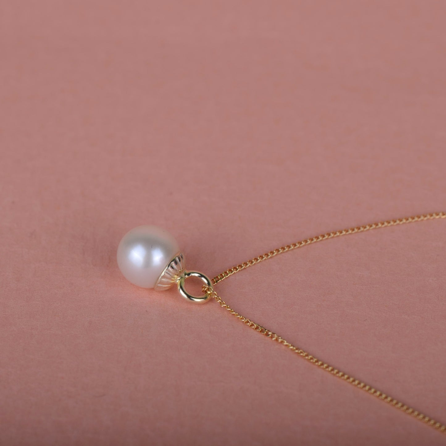 Necklace 14k pearl