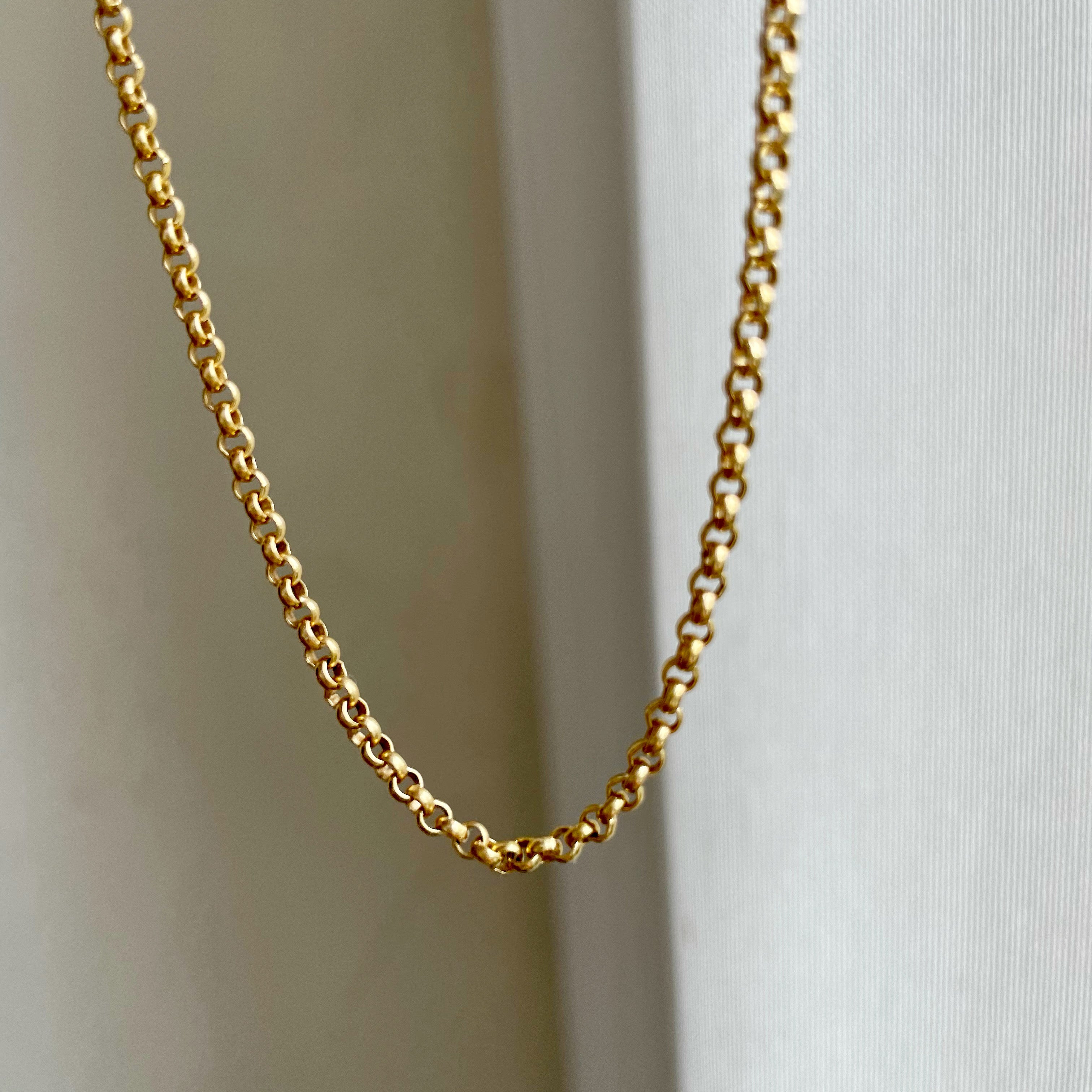 Ketting 14k jasseron