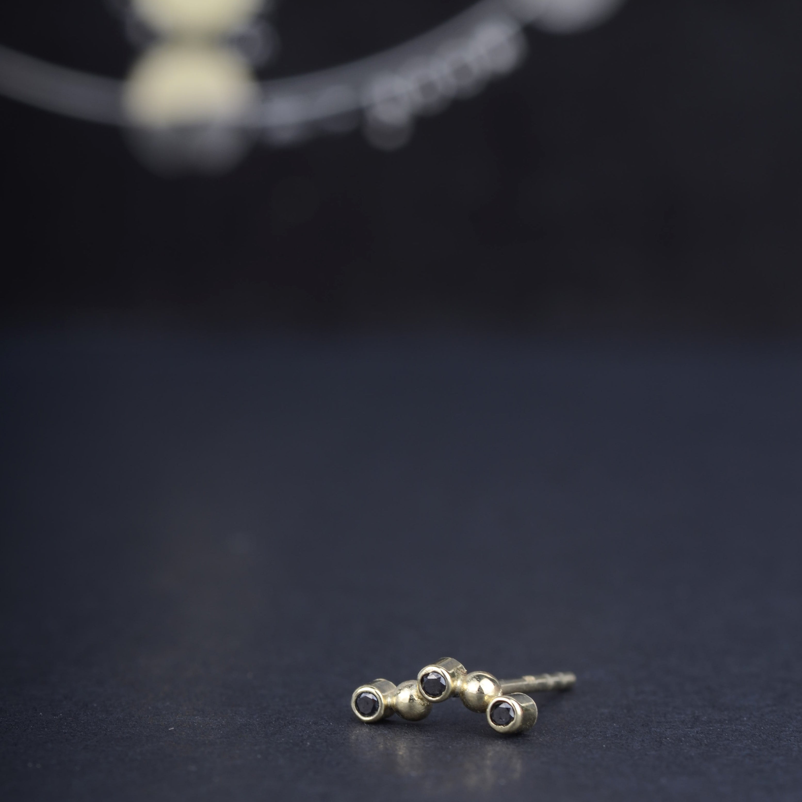 Earring 14k constellation
