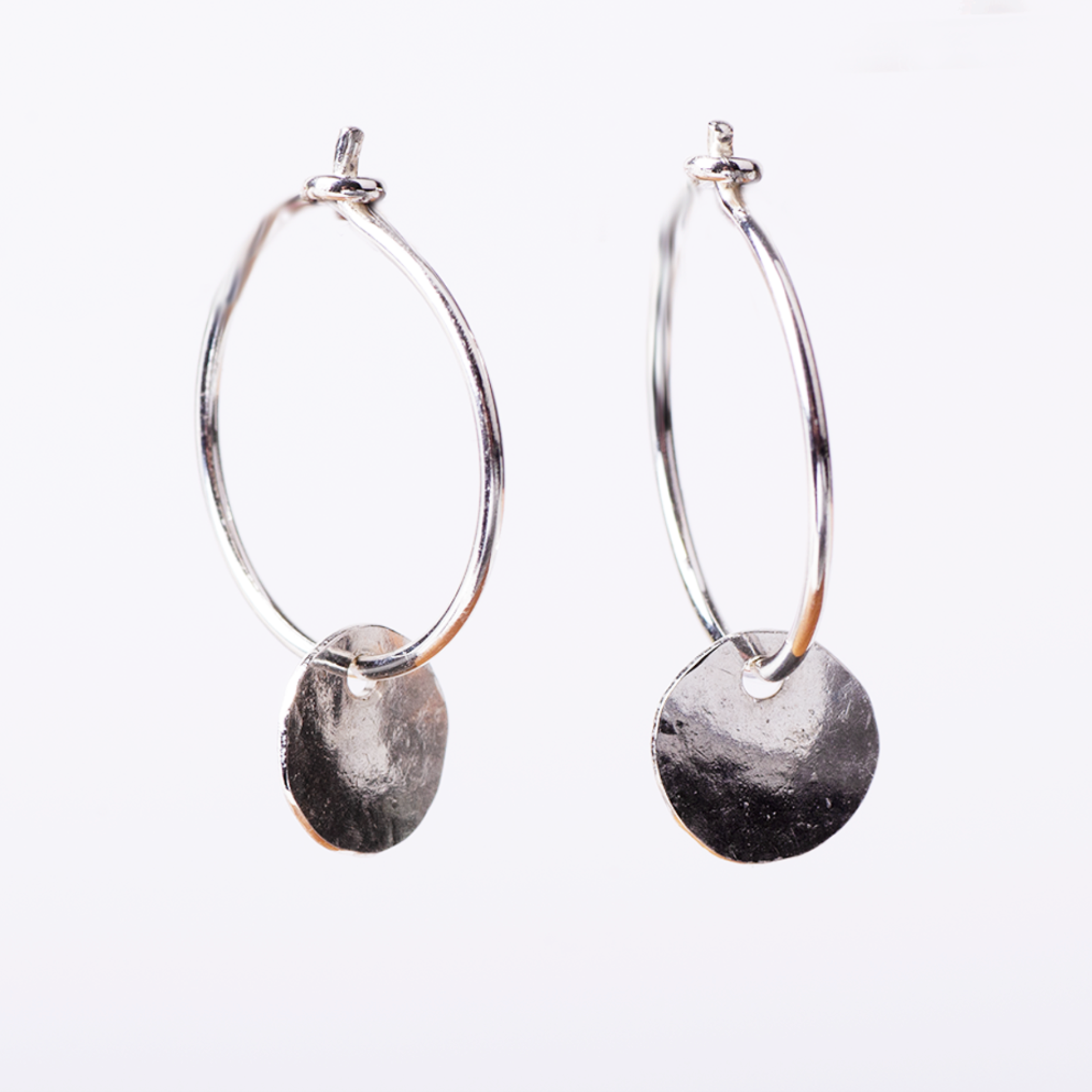 Earrings bubbles hope small