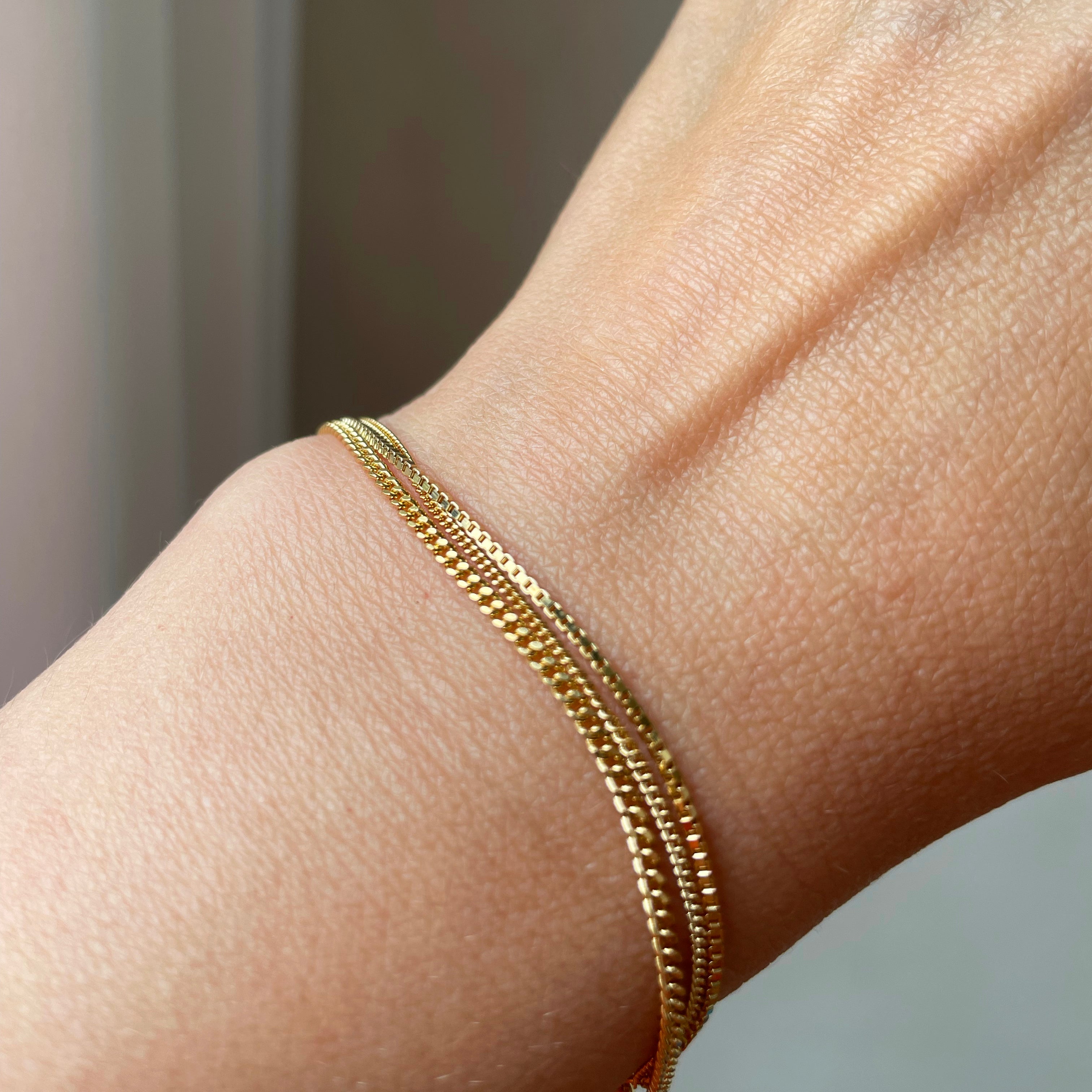 Bracelet multiple trio