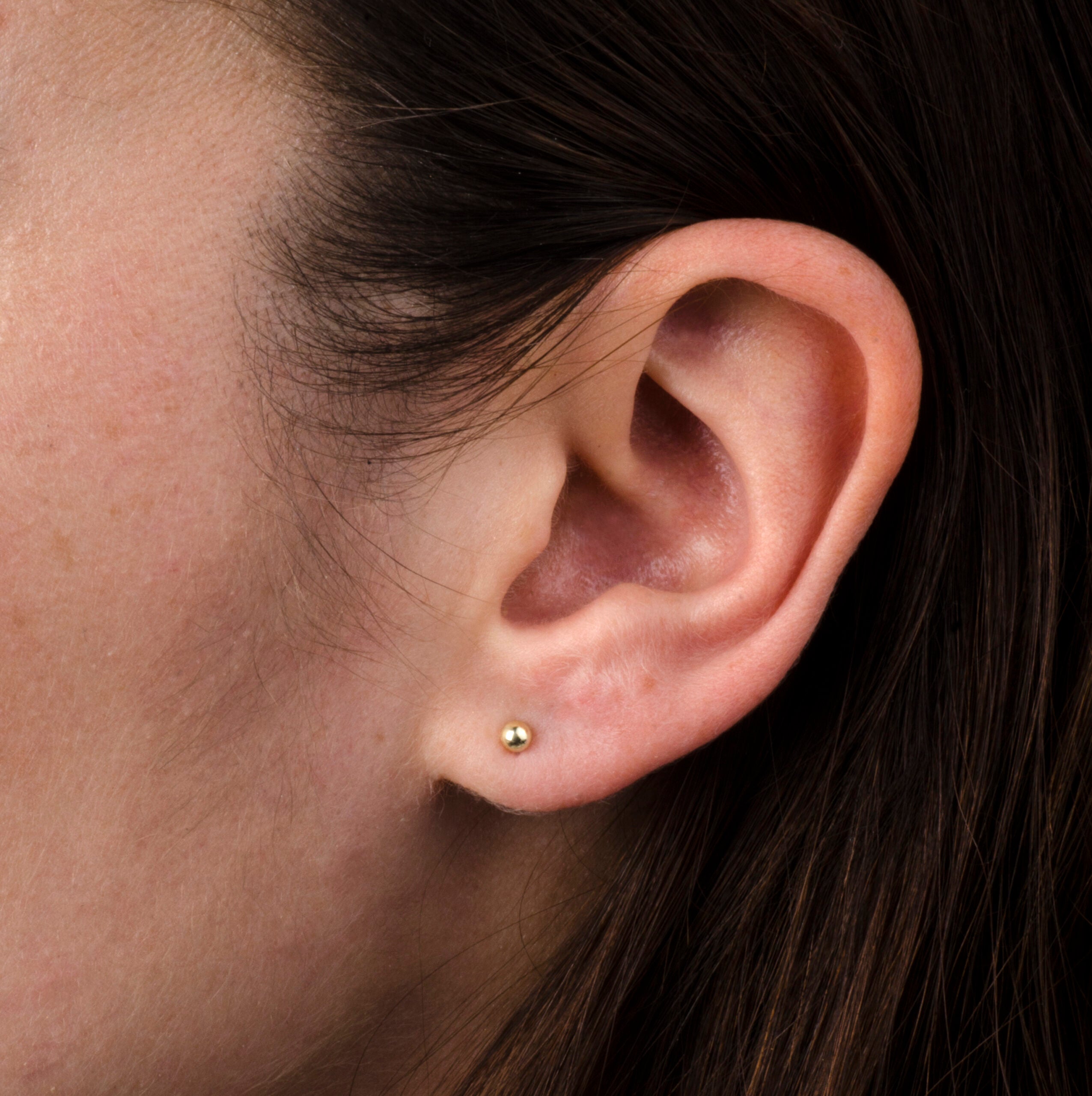 Oorbellen 14k ball