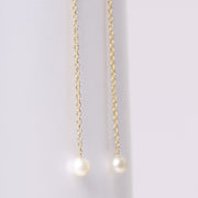 Oorbellen 14k mercurius