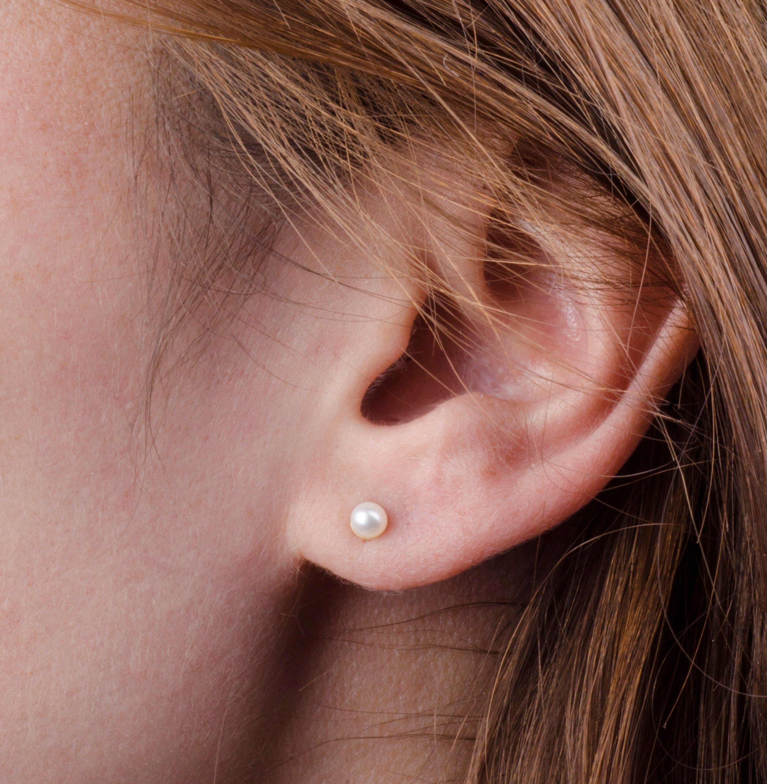 Oorbellen 14k pearl