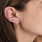 Earrings pomegranate
