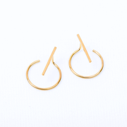 Earrings pluto stripe