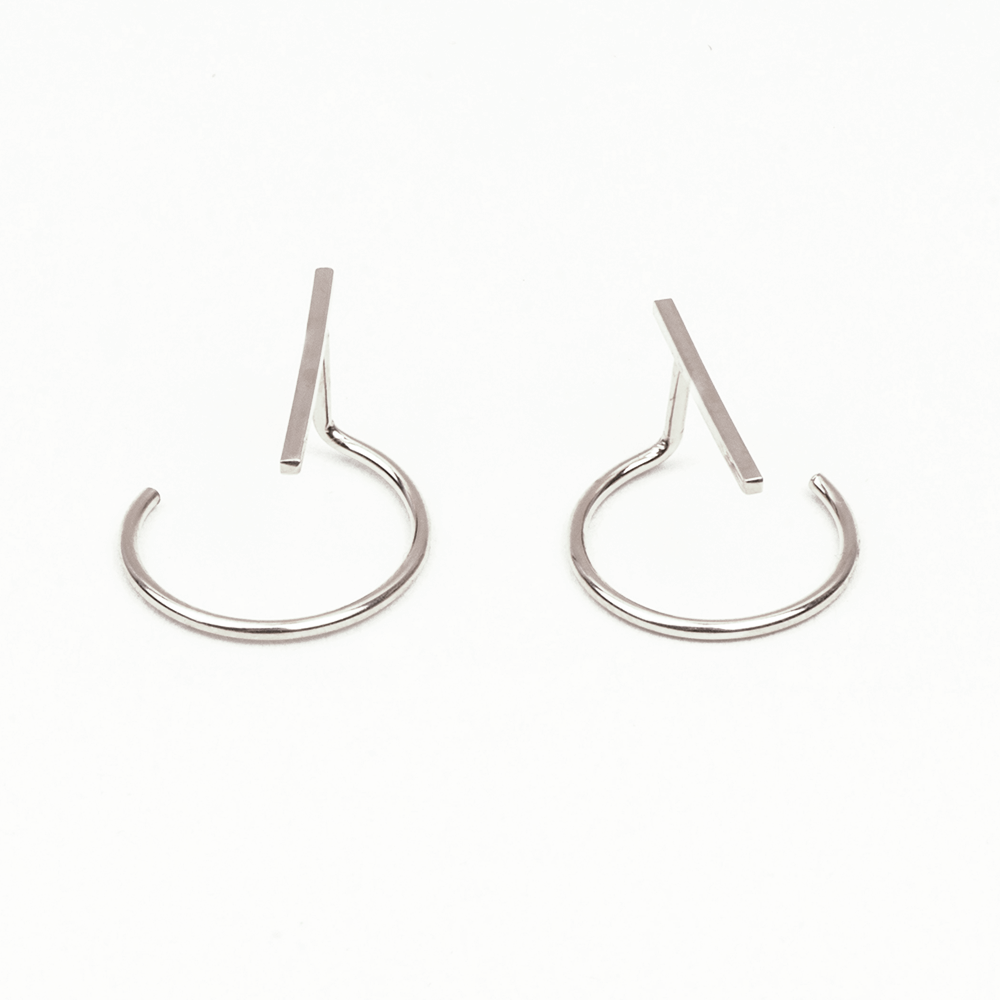 Earrings pluto stripe