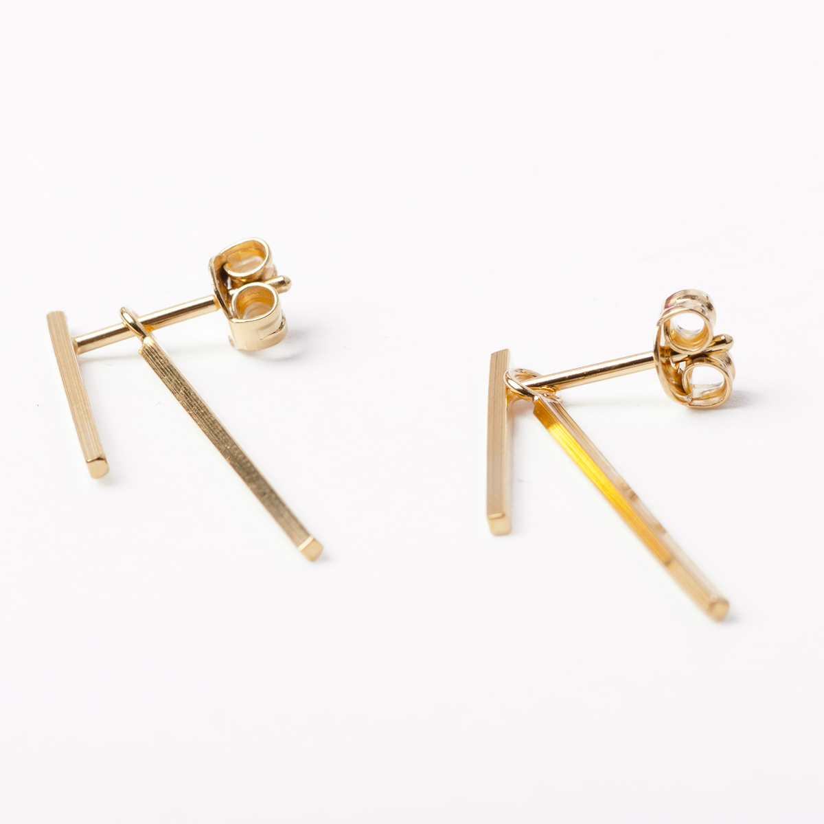 Oorbellen square duo