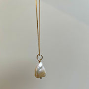 Pendant 14k keshi