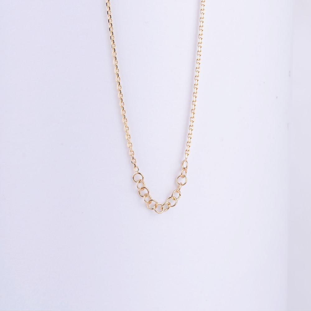 Necklace 14k amor