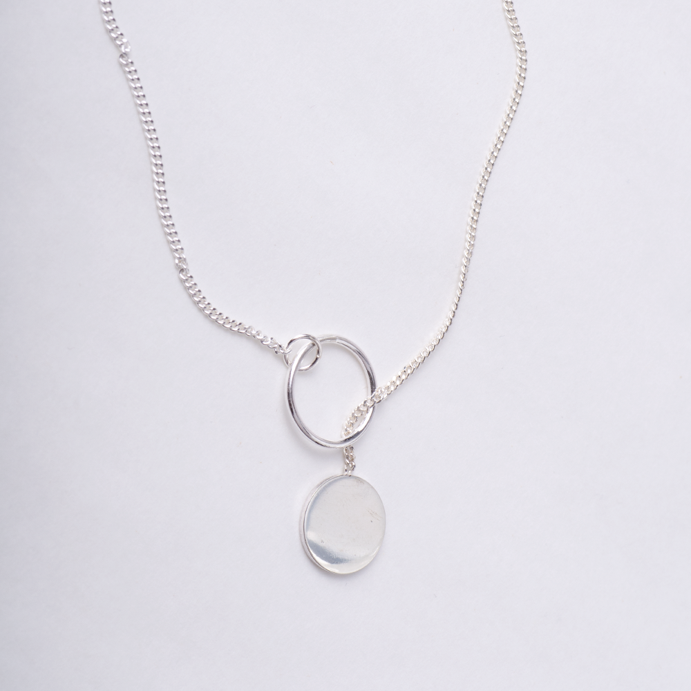 voyant coin necklace