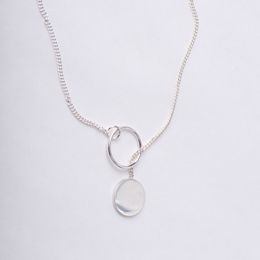 voyant coin necklace