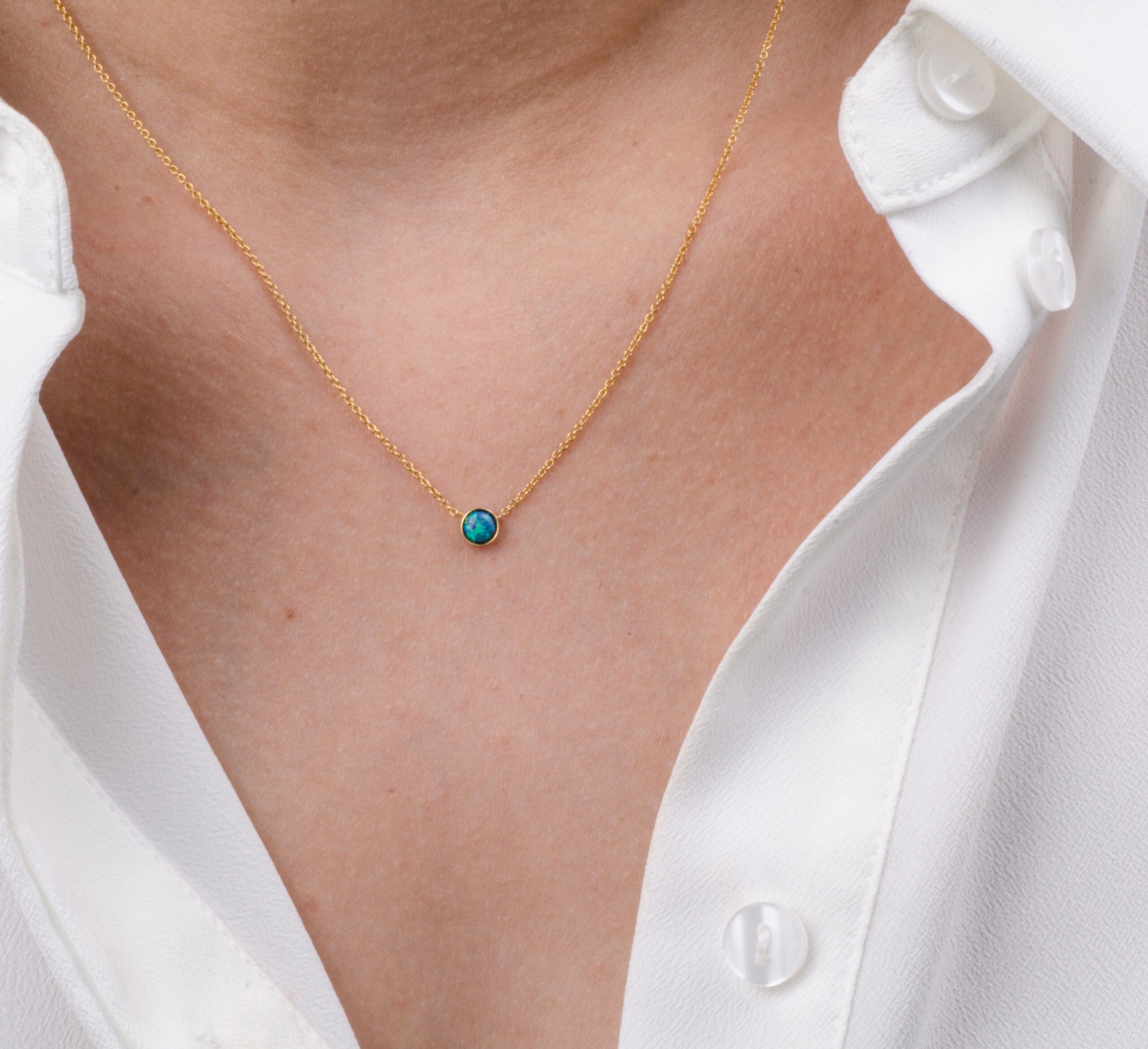 Ketting 14k star
