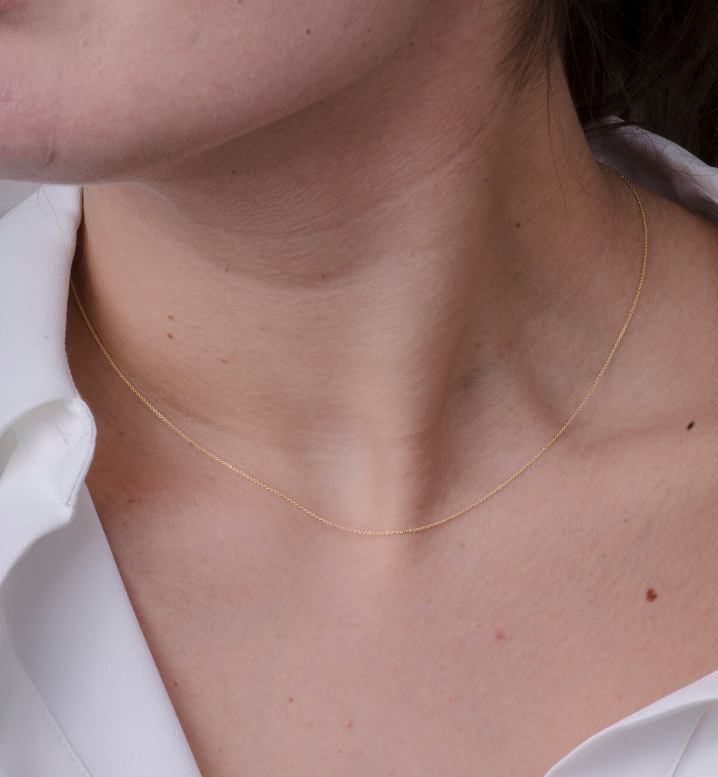 Ketting 14k anker