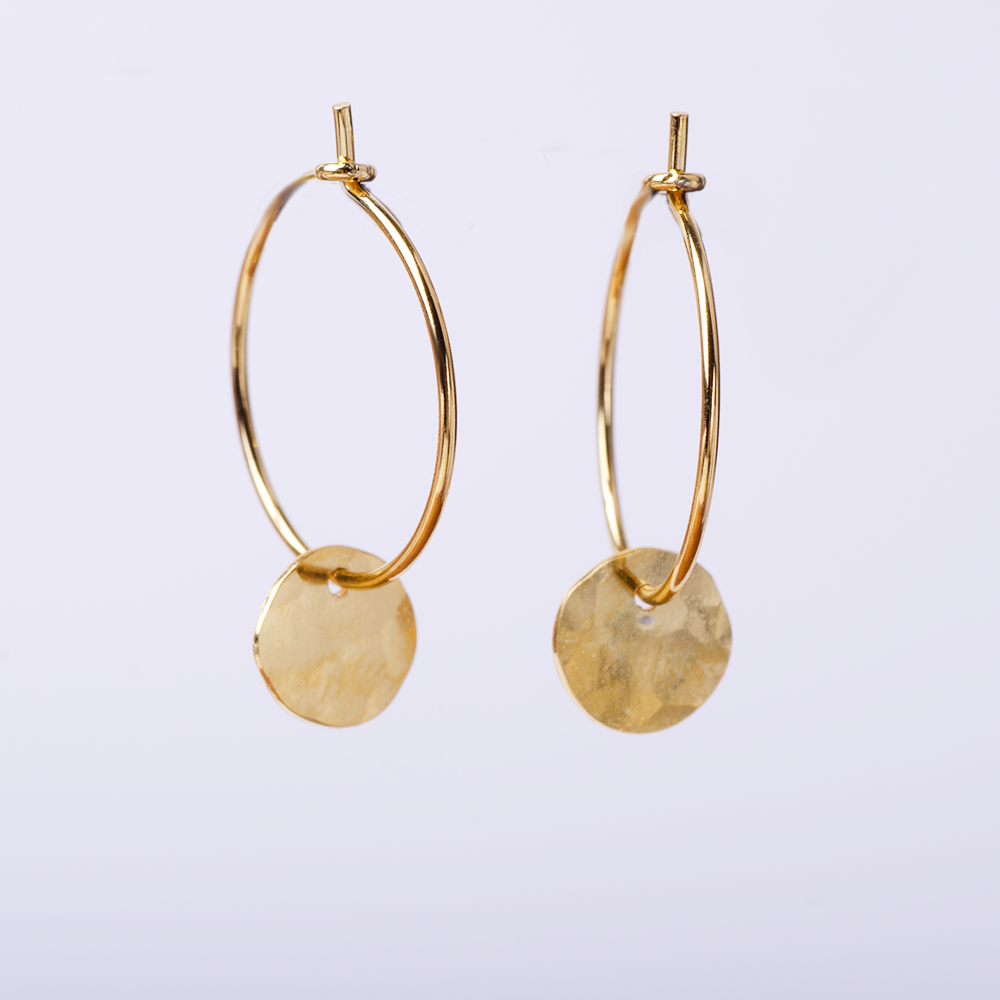 Earrings bubbles hope small