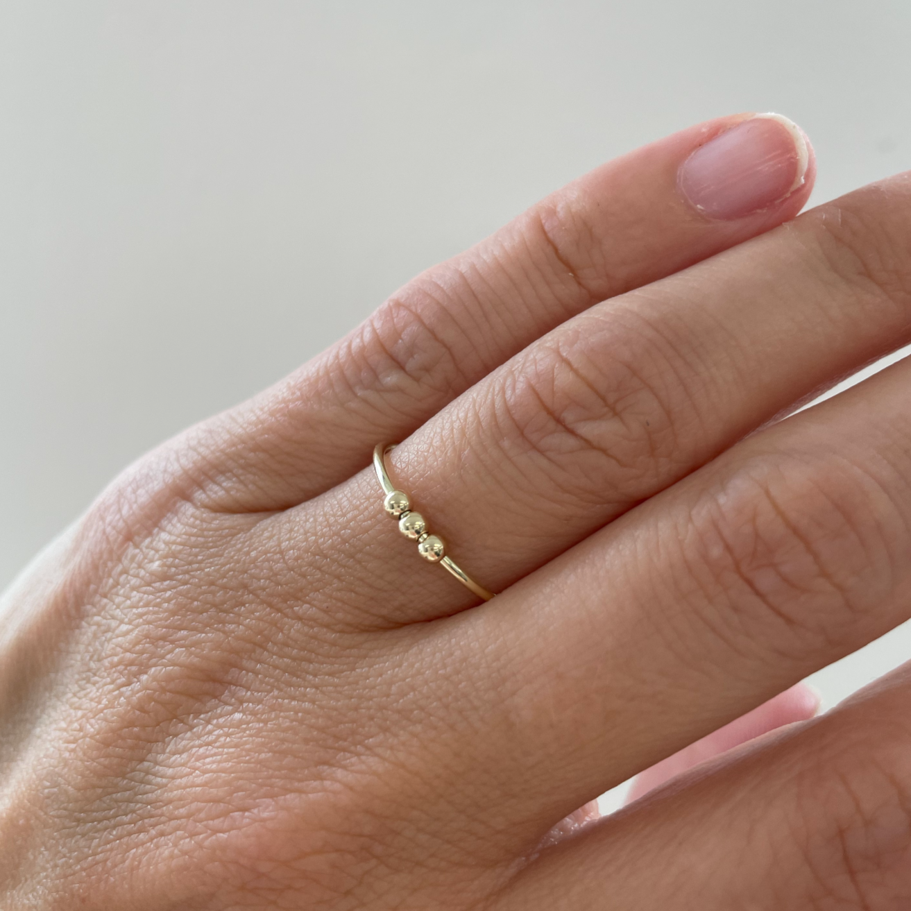 Ring 14k balls