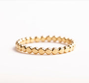 Ring flat pearl