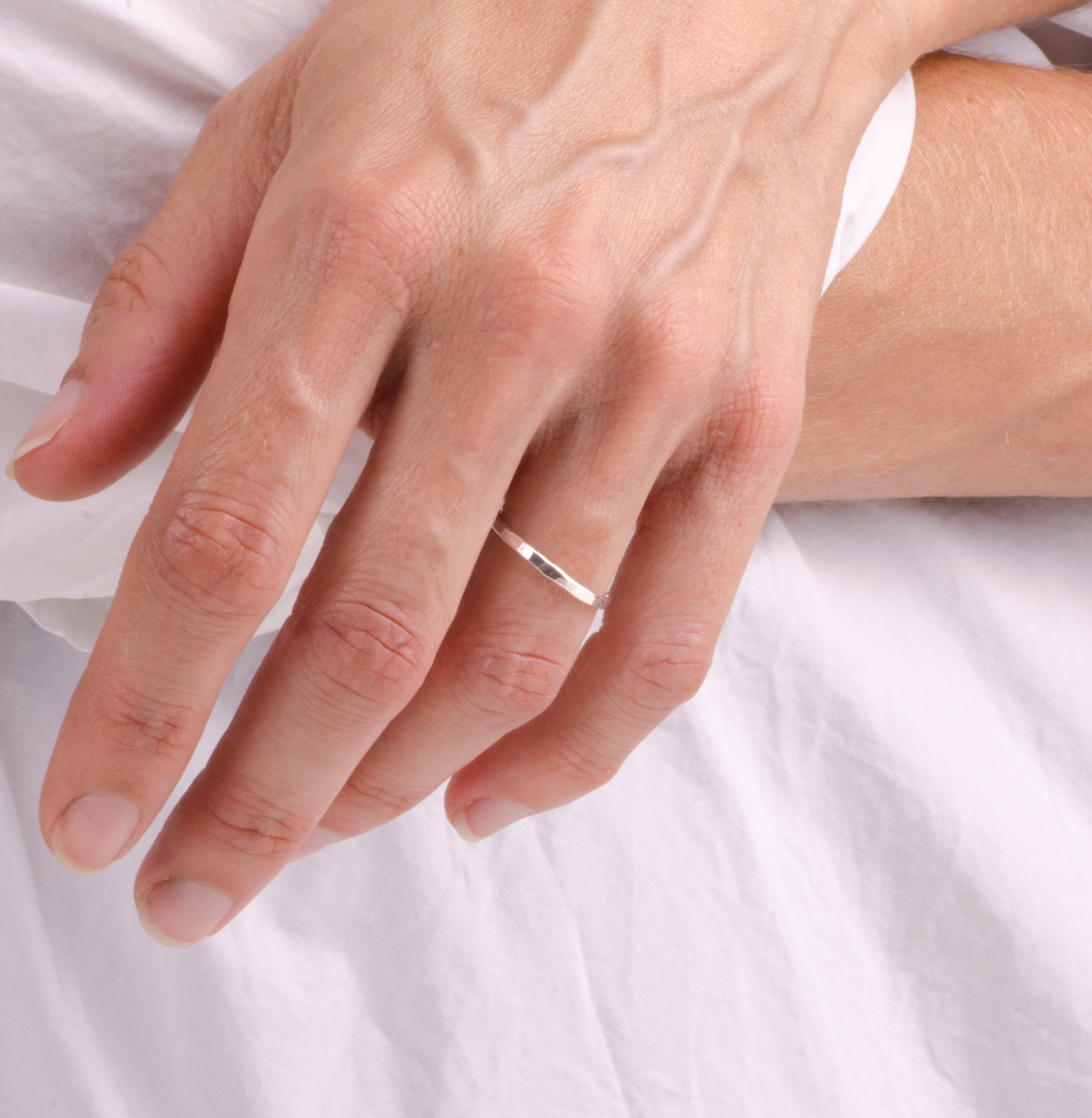 Ring hammered