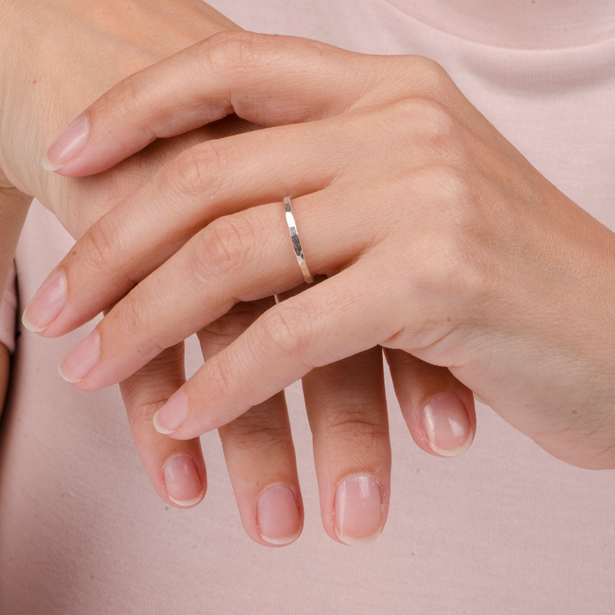 Ring hammered