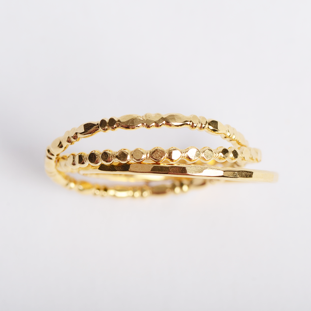 Ring thick three